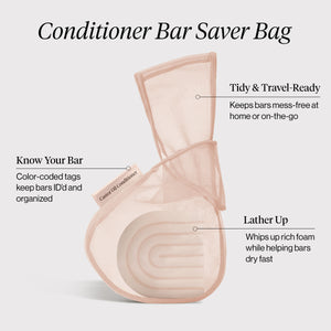 Kitsch Bar Saver Bag - CASTOR OIL Conditioner