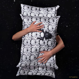 Star Wars™ & Kitsch Satin Pillowcase in Darth Vader & Stormtroopers - King