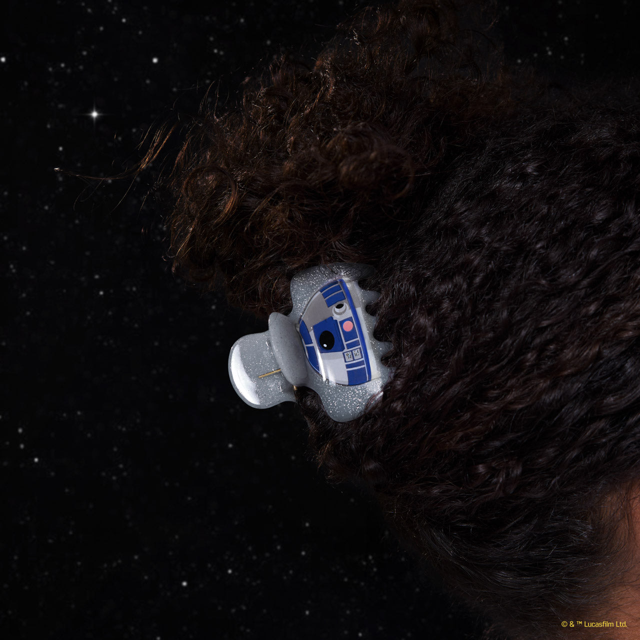 Star Wars™ & Kitsch Glitter Cloud Clip in R2-D2