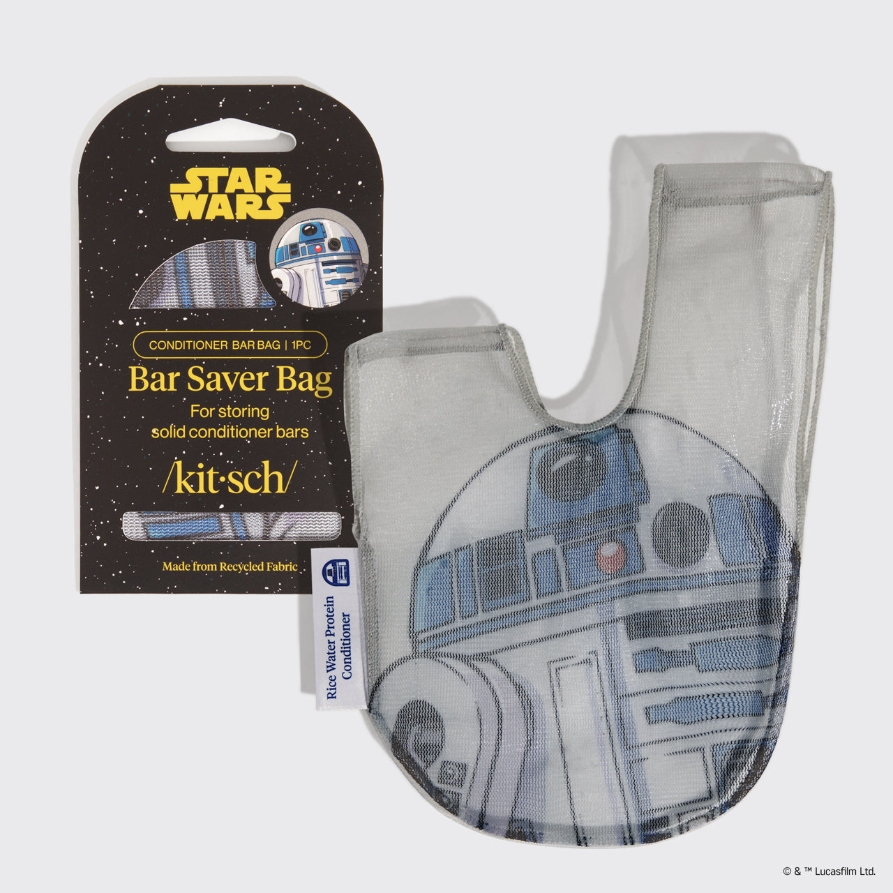 Star Wars™ & Kitsch Conditioner Bar Saver Bag - R2-D2
