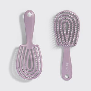 Soft Violet Detangling Flexi Brush - Mini