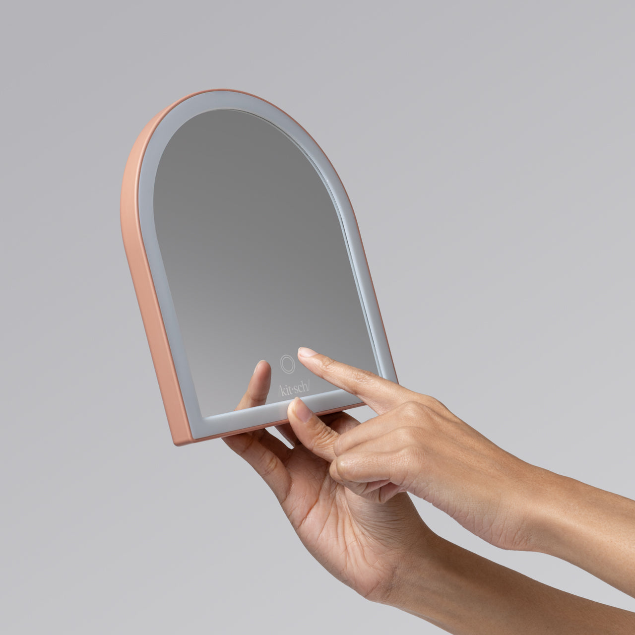 Terracotta Arch Desk Mirror