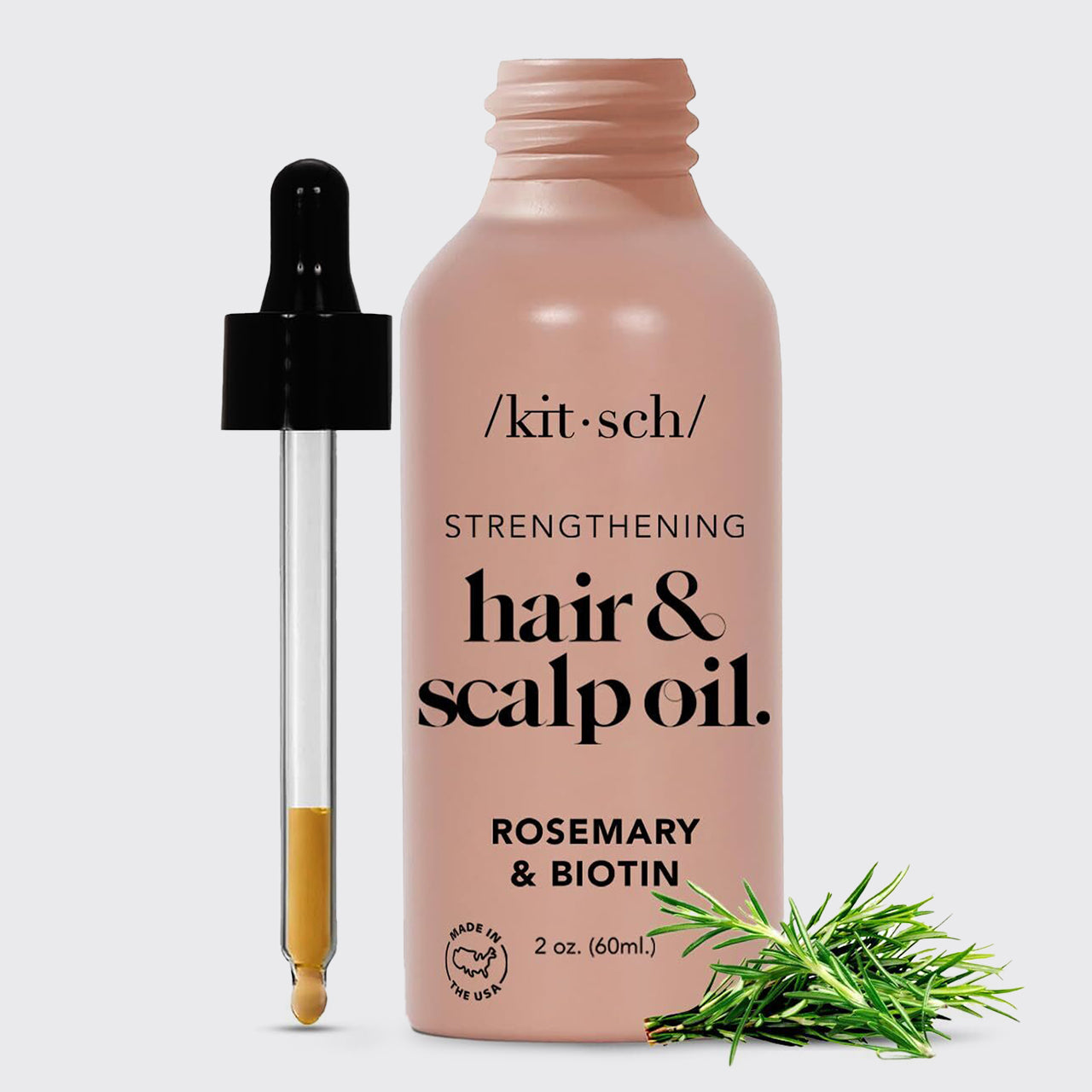 Rosemary Scalp & Hair Strengthening Oil With Biotin