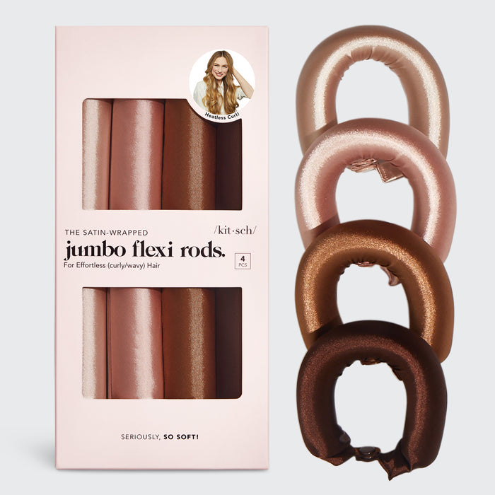 Baguettes Jumbo Flexi Satin 4 pièces - Bois de rose