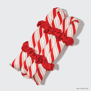 elf x Kitsch Satin Satin Heatless Curling Set - Candy Cane