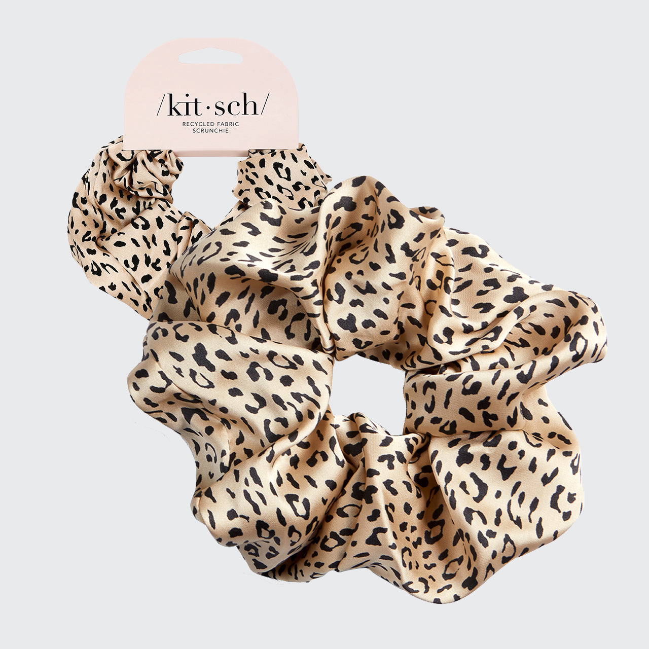 Scrunchie ecologico per brunch - Leopardo