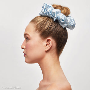 Bridgerton x Kitsch Cuscino di raso Scrunchies - Toile De Blue