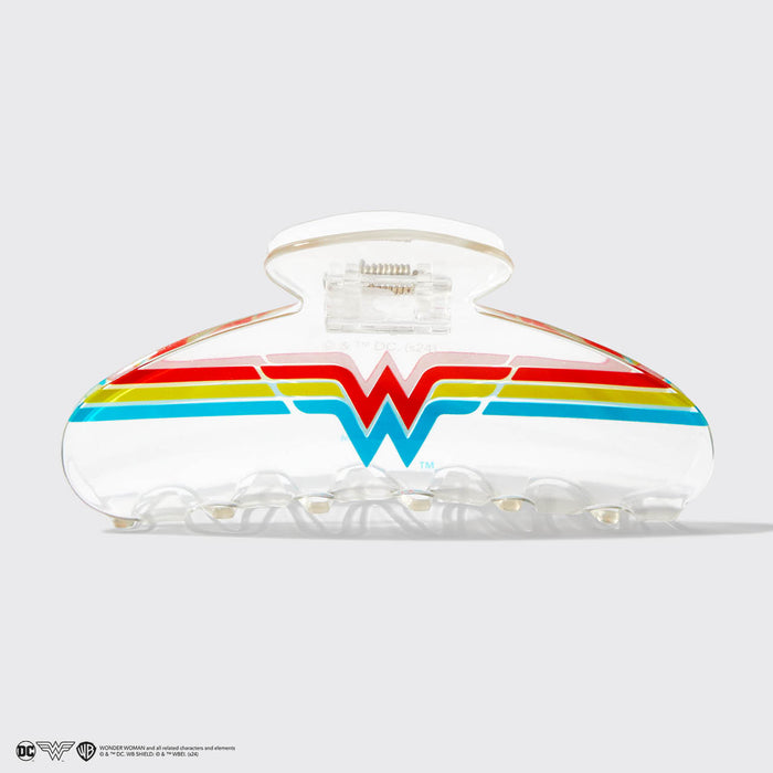 Wonder Woman x Kitsch Clear Acrylic Printed Clip