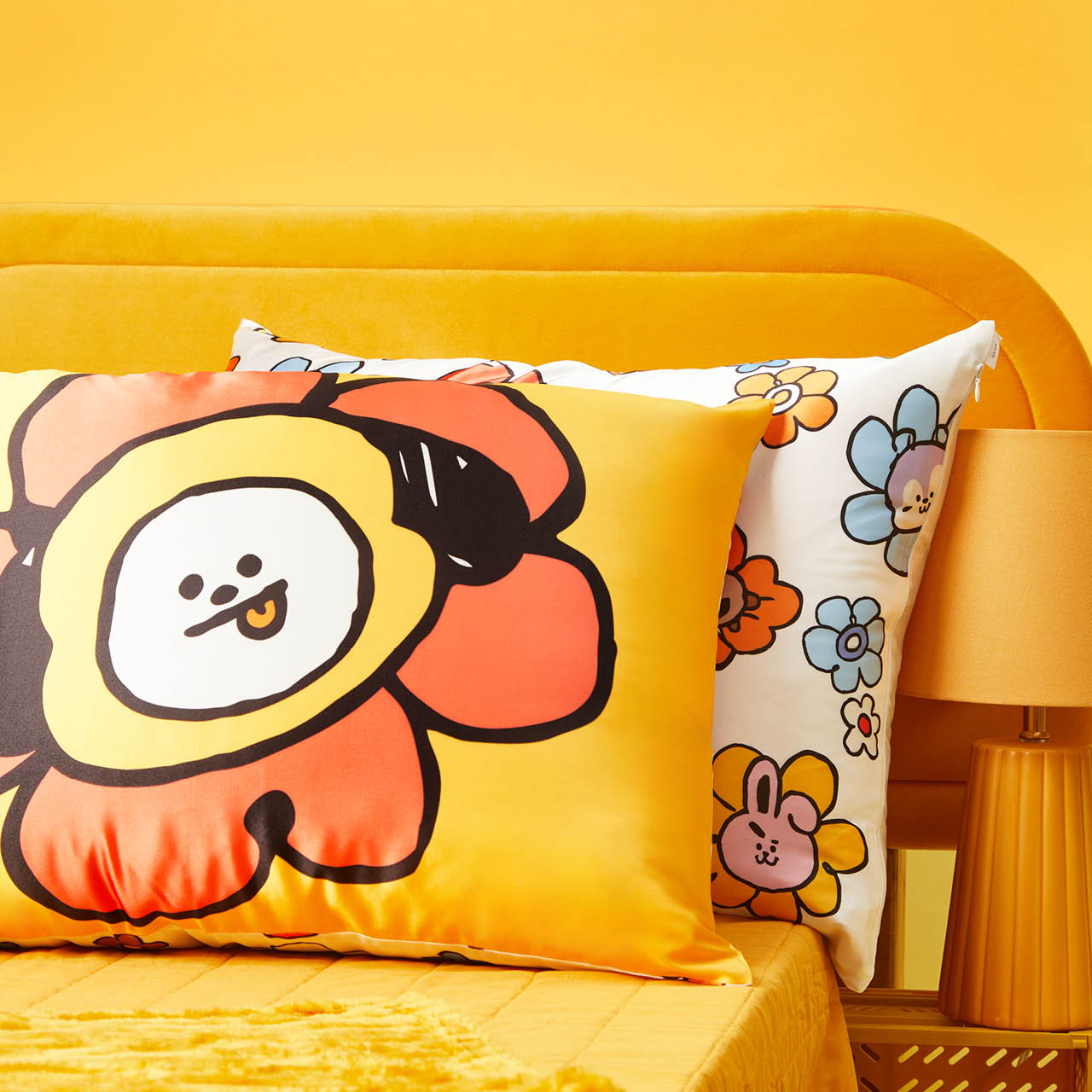 غطاء وسادة BT21 يلتقي Kitsch King - CHIMMY