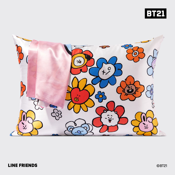 BT21 x Kitsch Funda de almohada de satén - COOKY