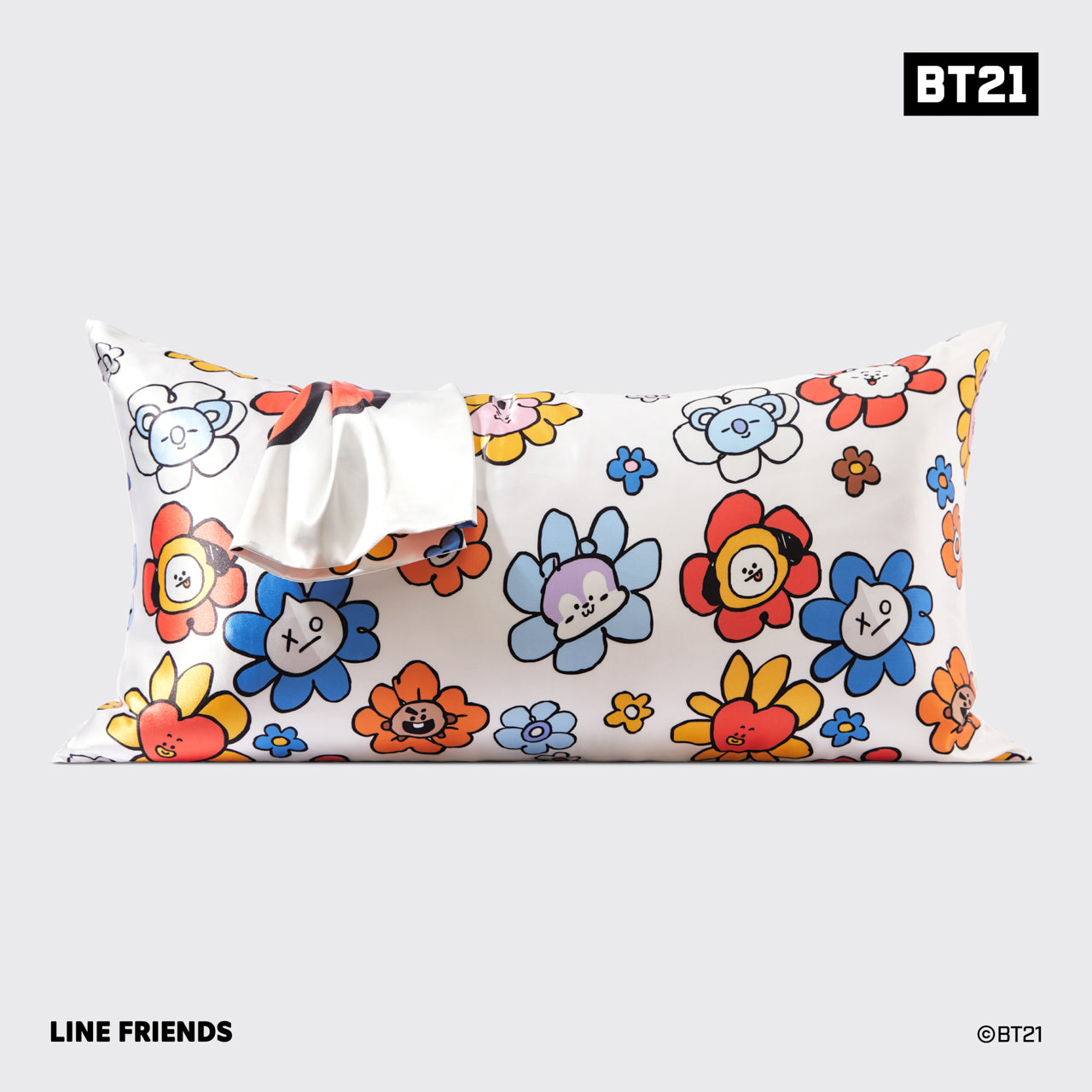 BT21 trifft Kitsch-Kopfkissenbezug - RJ