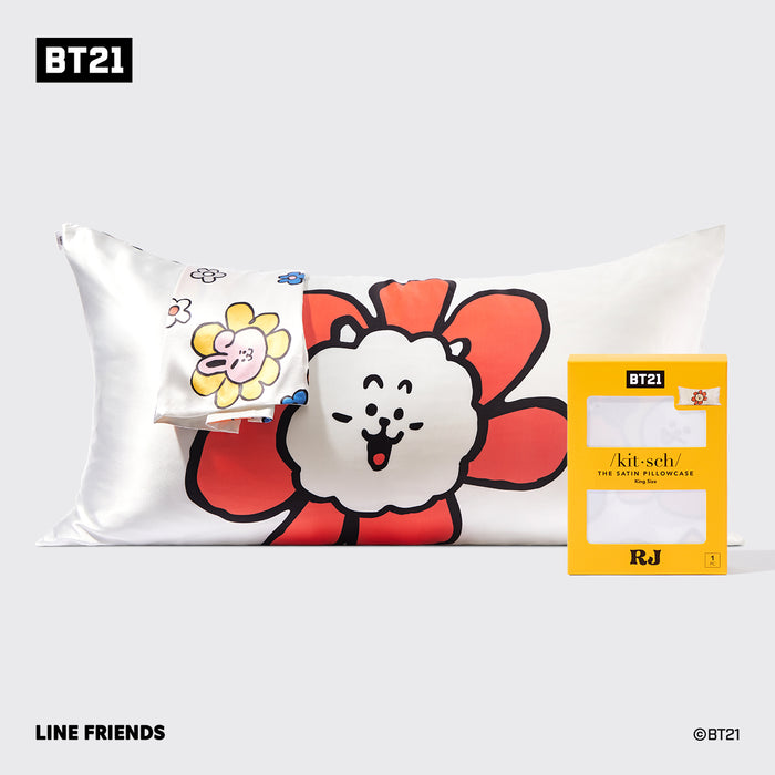 BT21 x Kitsch Σατέν μαξιλαροθήκη King - RJ