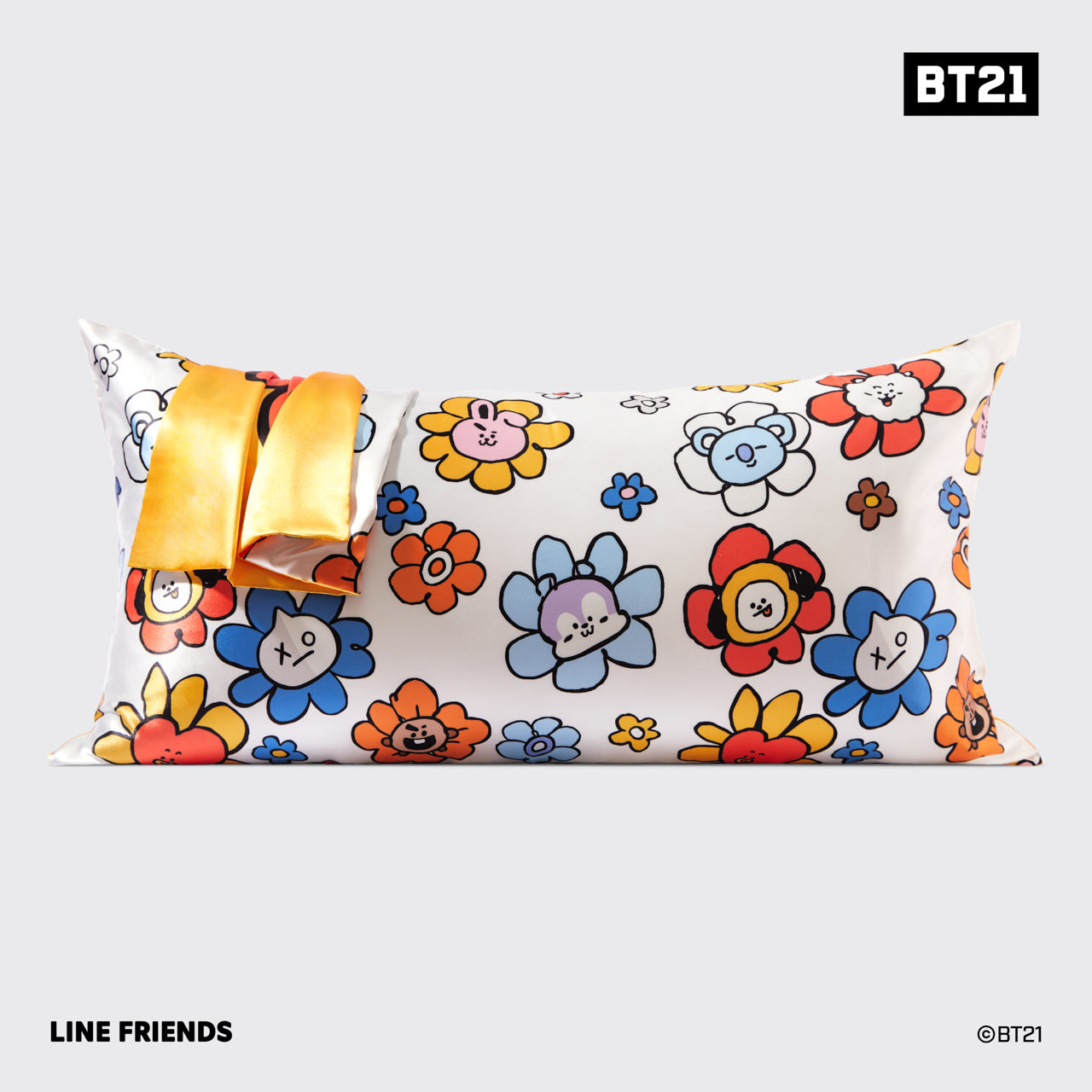 غطاء وسادة BT21 يلتقي Kitsch King - CHIMMY