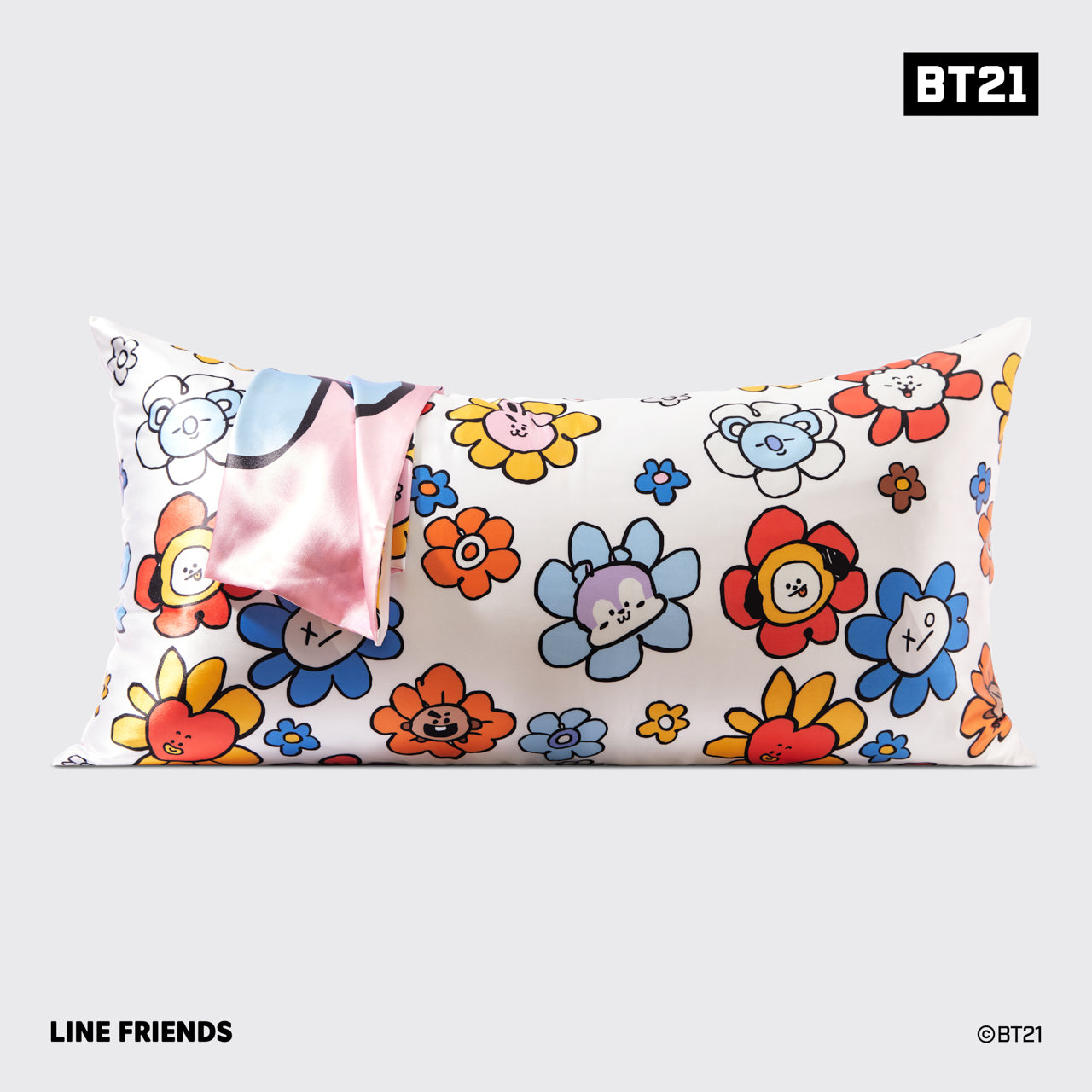 BT21 trifft Kitsch-Kopfkissenbezug - COOKY