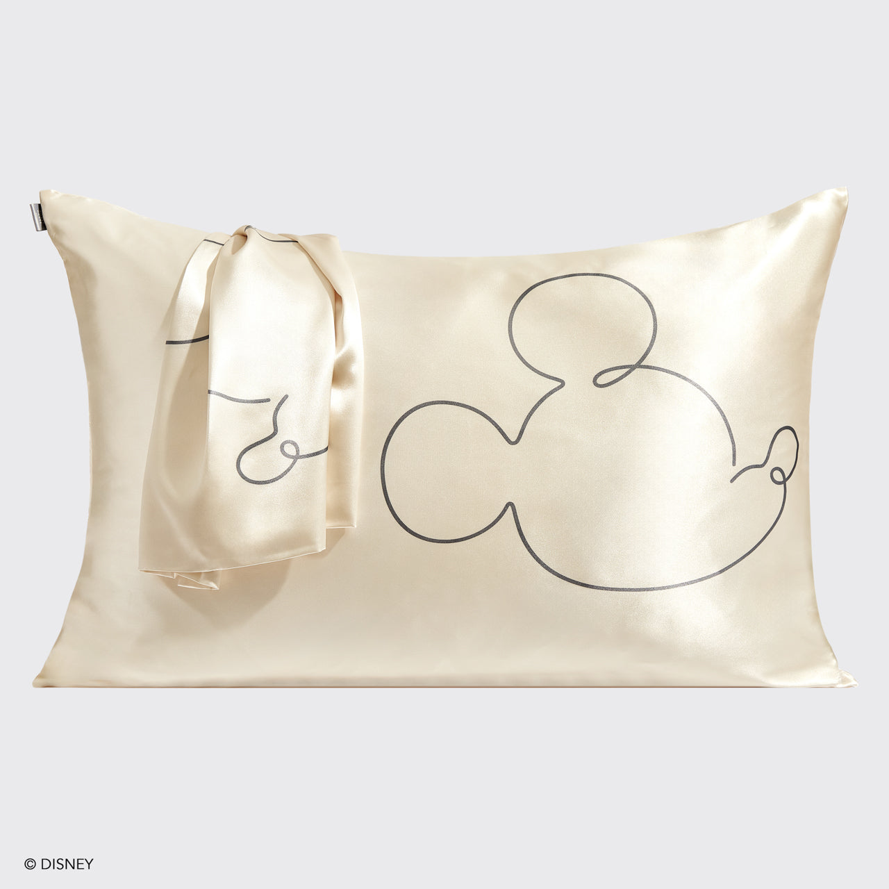 Kitsch & Mickey und Minnie Standard-Kissenbezugsbündel - Creme