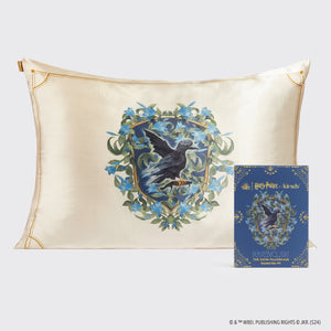 Harry Potter x Kitsch Satin-Kissenbezug Standard - Ravenclaw