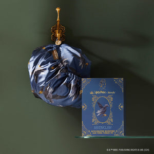 Kitsch x Harry Potter Satin Wrapped Hair Towel - Ravenclaw