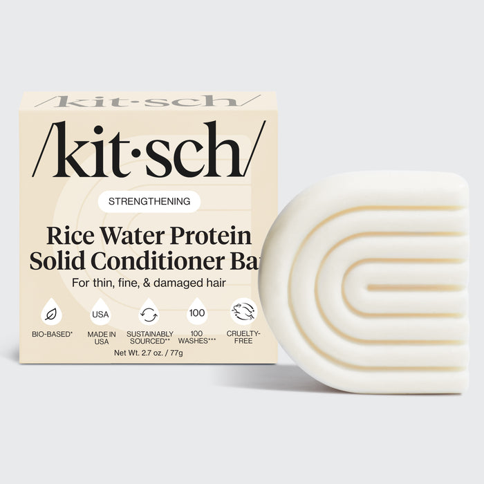 Rice Water Conditioner Bar fyrir hárvöxt