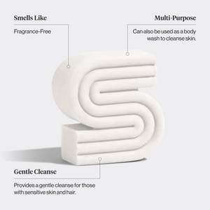 Ultra Sensitive Shampoo & Body Wash Bar Fragrance Free