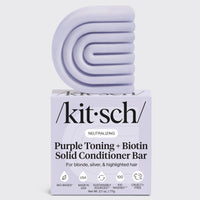 Purple Toning Conditioner Bar til farvebehandlet og gråt hår