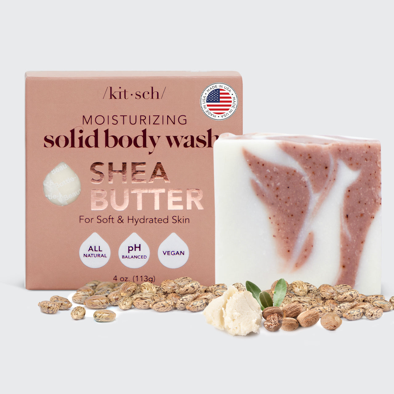 Shea Butter Solid Body Wash