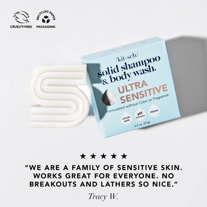 Ultra Sensitive Shampoo & Body Wash Bar