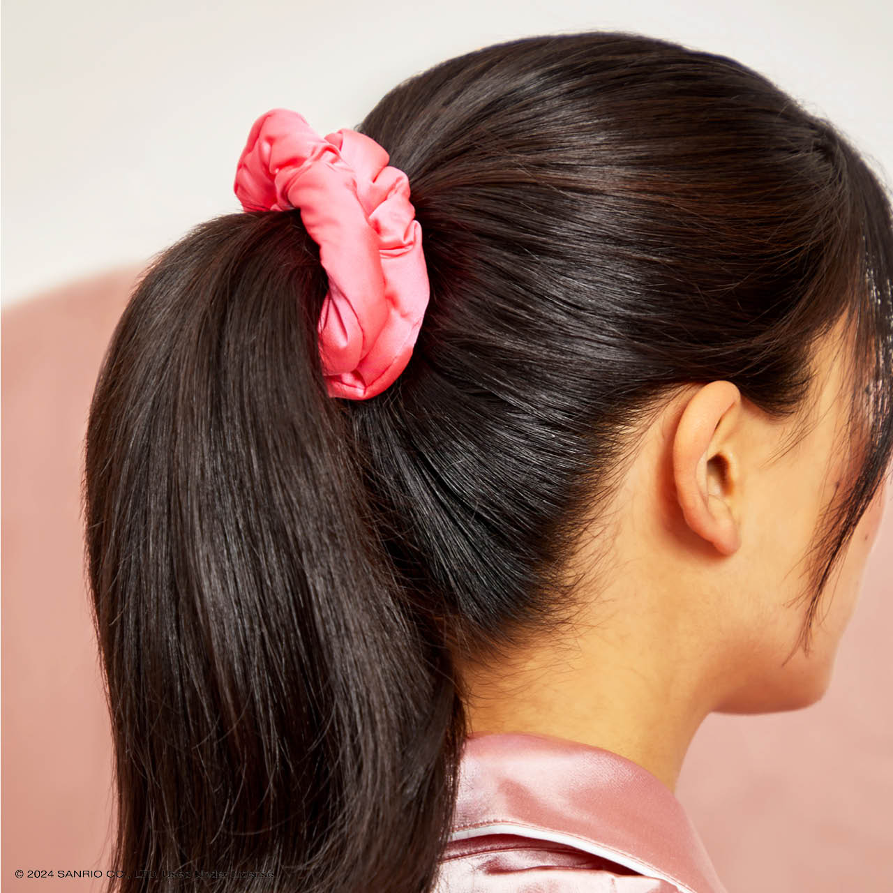 Hello Kitty x Kitsch - Set di 3 pezzi di scrunchies in tessuto riciclato