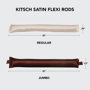 Baguettes Jumbo Flexi Satin 4 pièces - Bois de rose