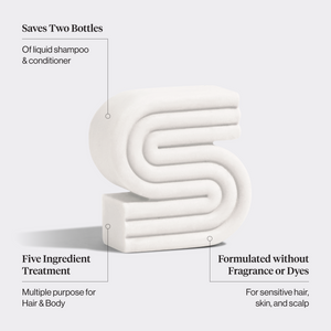 Ultra Sensitive Shampoo & Body Wash Bar Fragrance Free