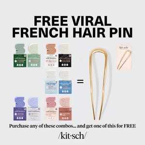 Shampoo & Conditioner Bundle with Free French Hair Pin